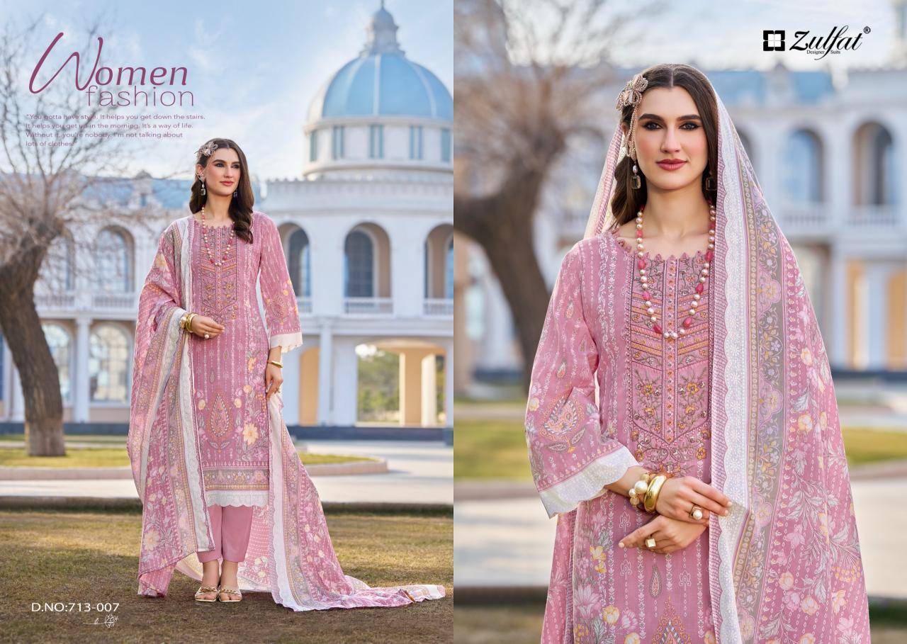 Zulfat sana safina vol 3 Dress material manufacturers